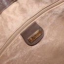 GUCCI GG Supreme Shoulder Bag PVC Beige Gold Auth ep12173-16