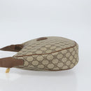 GUCCI GG Supreme Shoulder Bag PVC Beige Gold Auth ep12173-5