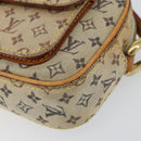 LOUIS VUITTON Monogram Mini Juliet MM Shoulder Bag Blue M92004 LV Auth ep12176-14