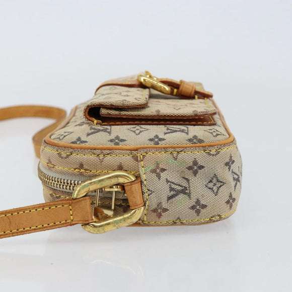 LOUIS VUITTON Monogram Mini Juliet MM Shoulder Bag Blue M92004 LV Auth ep12176