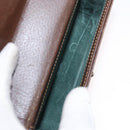 GUCCI Cigar Case Shoulder Bag Leather Brown Auth ep12178-17