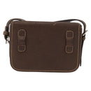 GUCCI Cigar Case Shoulder Bag Leather Brown Auth ep12178-3