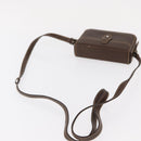 GUCCI Cigar Case Shoulder Bag Leather Brown Auth ep12178-7