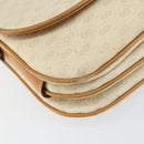 GUCCI Micro GG Supreme Shoulder Bag PVC Ivory Gold 001 406 1780 Auth ep12179-11