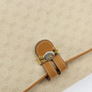 GUCCI Micro GG Supreme Shoulder Bag PVC Ivory Gold 001 406 1780 Auth ep12179-14