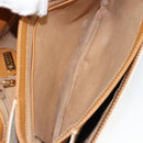 GUCCI Micro GG Supreme Shoulder Bag PVC Ivory Gold 001 406 1780 Auth ep12179-18