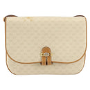 GUCCI Micro GG Supreme Shoulder Bag PVC Ivory Gold 001 406 1780 Auth ep12179-2