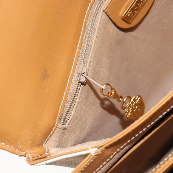 GUCCI Micro GG Supreme Shoulder Bag PVC Ivory Gold 001 406 1780 Auth ep12179