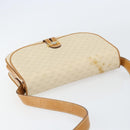 GUCCI Micro GG Supreme Shoulder Bag PVC Ivory Gold 001 406 1780 Auth ep12179-6