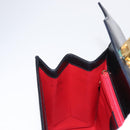 GUCCI Hand Bag Leather 2way Gold Black 000 406 0258 Auth ep12180V-24