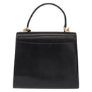 GUCCI Hand Bag Leather 2way Gold Black 000 406 0258 Auth ep12180V-3