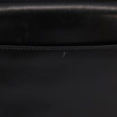 GUCCI Hand Bag Leather 2way Gold Black 000 406 0258 Auth ep12180V-4