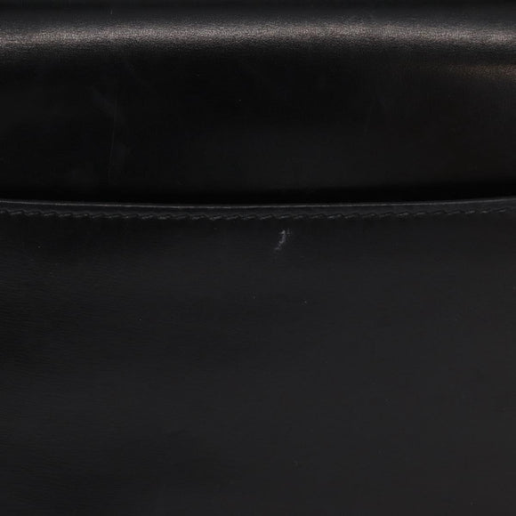 GUCCI Hand Bag Leather 2way Gold Black 000 406 0258 Auth ep12180V