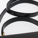 GUCCI Hand Bag Leather 2way Gold Black 000 406 0258 Auth ep12180V-9