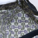 GUCCI GG Canvas Shoulder Bag Outlet Black Gold 257268 Auth ep12181-19