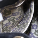 GUCCI GG Canvas Shoulder Bag Outlet Black Gold 257268 Auth ep12181-11