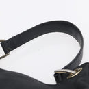 GUCCI GG Canvas Shoulder Bag Outlet Black Gold 257268 Auth ep12181-8