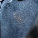 GUCCI GG Supreme Shoulder Bag PVC Navy Gold Auth ep12182-12