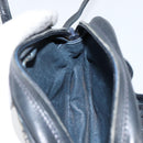 GUCCI GG Supreme Shoulder Bag PVC Navy Gold Auth ep12182-17