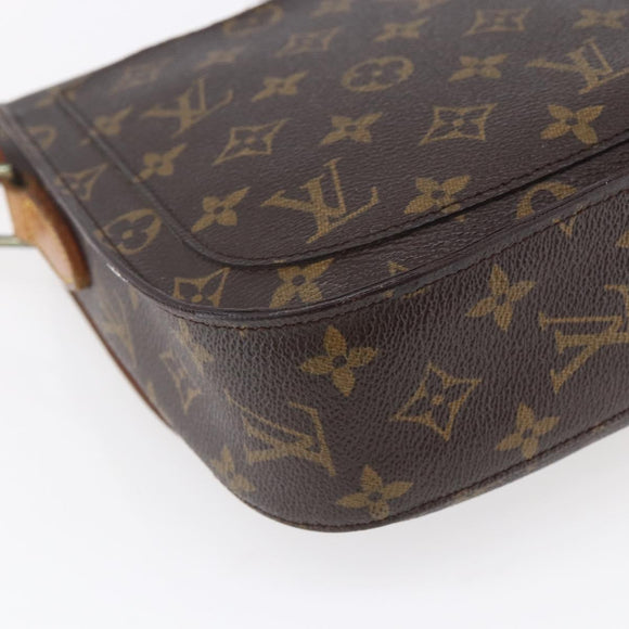 LOUIS VUITTON Monogram Saint Cloud GM Shoulder Bag M51242 LV Auth ep12183