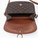 LOUIS VUITTON Monogram Saint Cloud GM Shoulder Bag M51242 LV Auth ep12183-15