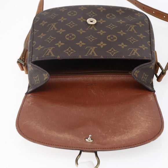 LOUIS VUITTON Monogram Saint Cloud GM Shoulder Bag M51242 LV Auth ep12183