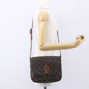 LOUIS VUITTON Monogram Saint Cloud GM Shoulder Bag M51242 LV Auth ep12183-26