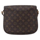 LOUIS VUITTON Monogram Saint Cloud GM Shoulder Bag M51242 LV Auth ep12183-3