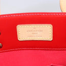LOUIS VUITTON Monogram Vernis Reade MM Hand Bag Red Rouge M91086 LV Auth ep12185-17