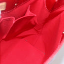 LOUIS VUITTON Monogram Vernis Reade MM Hand Bag Red Rouge M91086 LV Auth ep12185-18