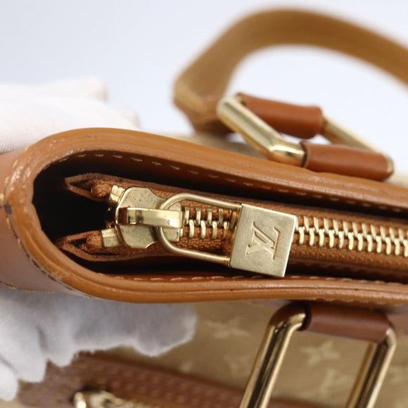 LOUIS VUITTON Monogram Mini Lucille PM Hand Bag Beige M92684 LV Auth ep12187V