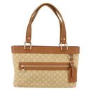 LOUIS VUITTON Monogram Mini Lucille PM Hand Bag Beige M92684 LV Auth ep12187V-13