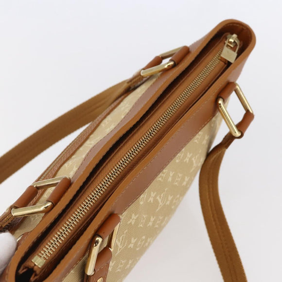 LOUIS VUITTON Monogram Mini Lucille PM Hand Bag Beige M92684 LV Auth ep12187V