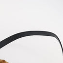 GUCCI Bamboo Hand Bag Leather 2way Black Gold 002 3754 0508 Auth ep12188-15