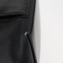 GUCCI Bamboo Hand Bag Leather 2way Black Gold 002 3754 0508 Auth ep12188-16