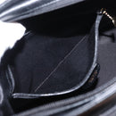 GUCCI Bamboo Hand Bag Leather 2way Black Gold 002 3754 0508 Auth ep12188-25