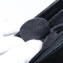 GUCCI Bamboo Hand Bag Leather 2way Black Gold 002 3754 0508 Auth ep12188-12