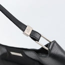 GUCCI Shoulder Bag Nylon Black Silver 001 3305 Auth ep12191-14