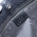 GUCCI Shoulder Bag Nylon Black Silver 001 3305 Auth ep12191-16