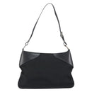 GUCCI Shoulder Bag Nylon Black Silver 001 3305 Auth ep12191-3