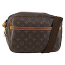 LOUIS VUITTON Monogram Reporter PM Shoulder Bag M45254 LV Auth ep12192-1