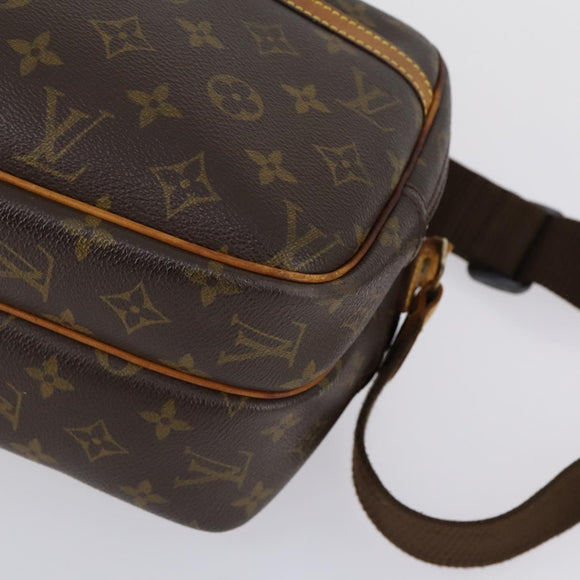 LOUIS VUITTON Monogram Reporter PM Shoulder Bag M45254 LV Auth ep12192