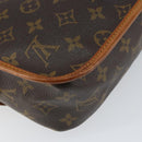 LOUIS VUITTON Monogram Gibeciere MM Shoulder Bag M42247 LV Auth ep12193-13