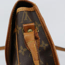 LOUIS VUITTON Monogram Gibeciere MM Shoulder Bag M42247 LV Auth ep12193-14