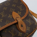 LOUIS VUITTON Monogram Gibeciere MM Shoulder Bag M42247 LV Auth ep12193-15