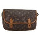 LOUIS VUITTON Monogram Gibeciere MM Shoulder Bag M42247 LV Auth ep12193-2