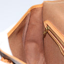 LOUIS VUITTON Monogram Gibeciere MM Shoulder Bag M42247 LV Auth ep12193-21