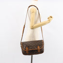 LOUIS VUITTON Monogram Gibeciere MM Shoulder Bag M42247 LV Auth ep12193-26