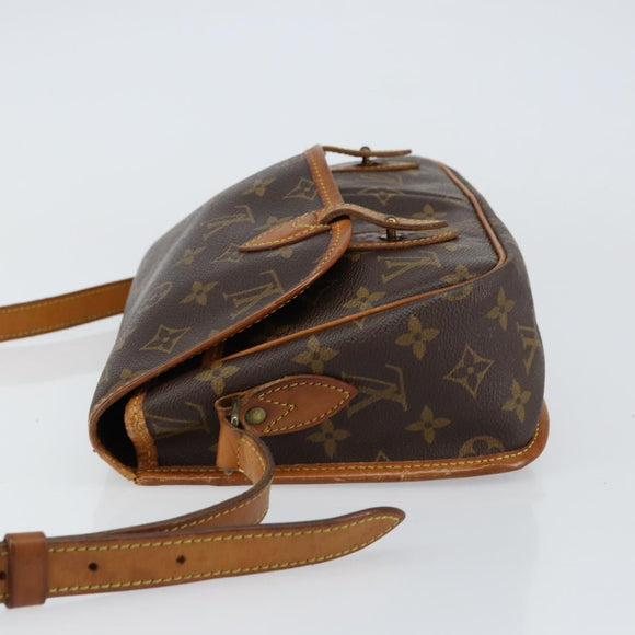 LOUIS VUITTON Monogram Gibeciere MM Shoulder Bag M42247 LV Auth ep12193