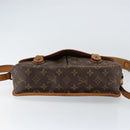 LOUIS VUITTON Monogram Gibeciere MM Shoulder Bag M42247 LV Auth ep12193-9